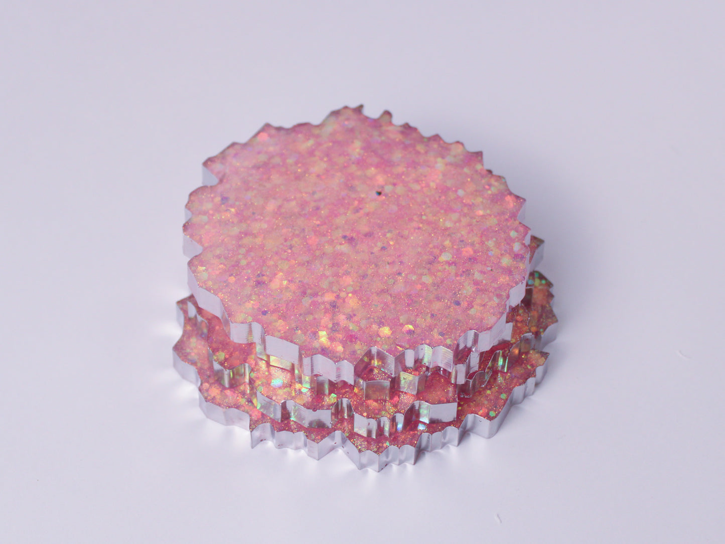 Glittery Coasters