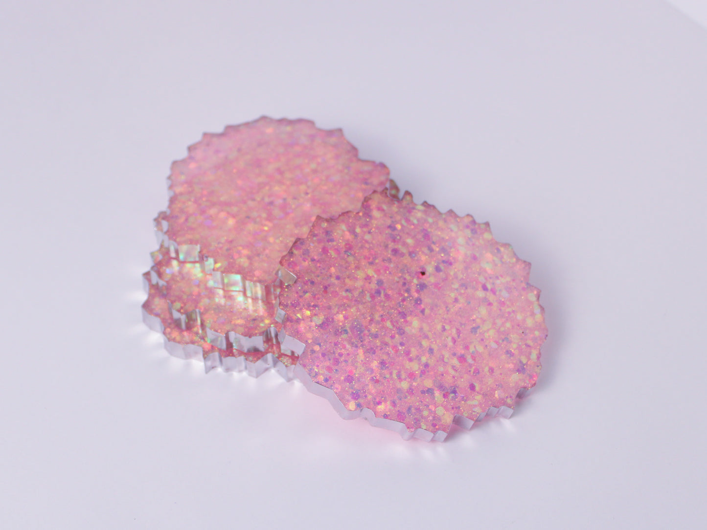 Glittery Coasters