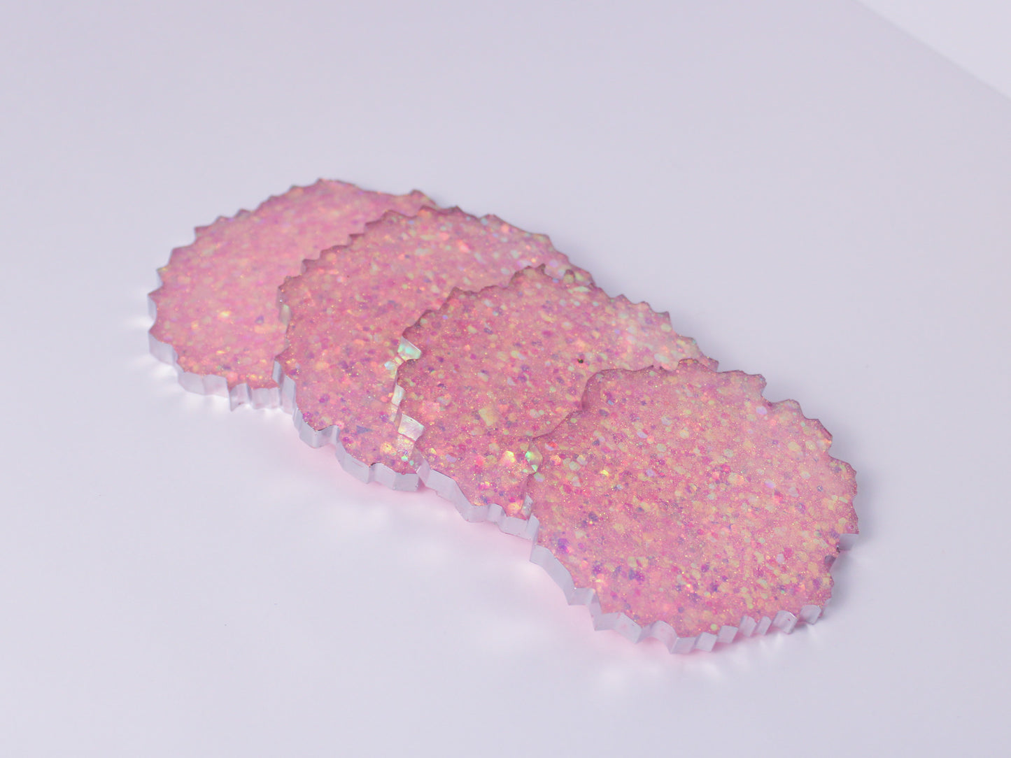 Glittery Coasters