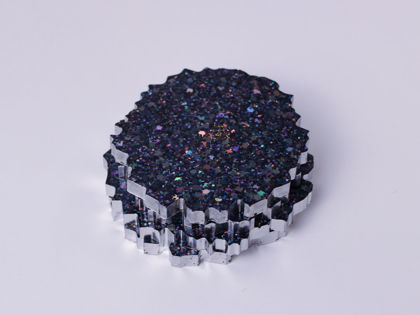 Glittery Coasters