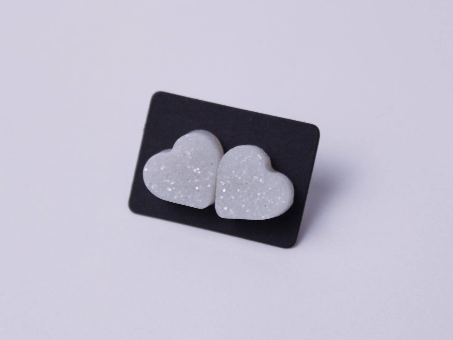Sparkle Heart Earrings