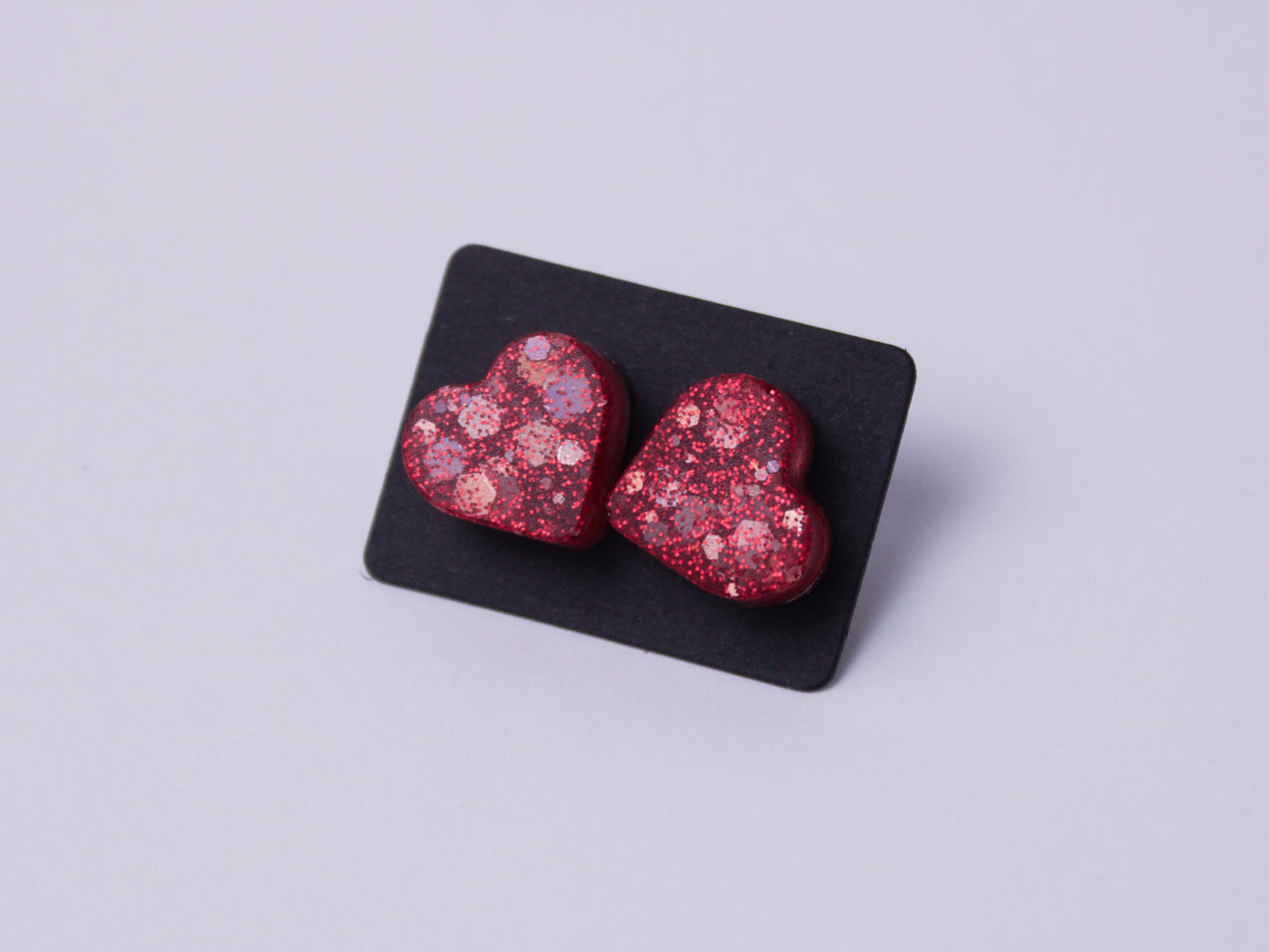 Sparkle Heart Earrings