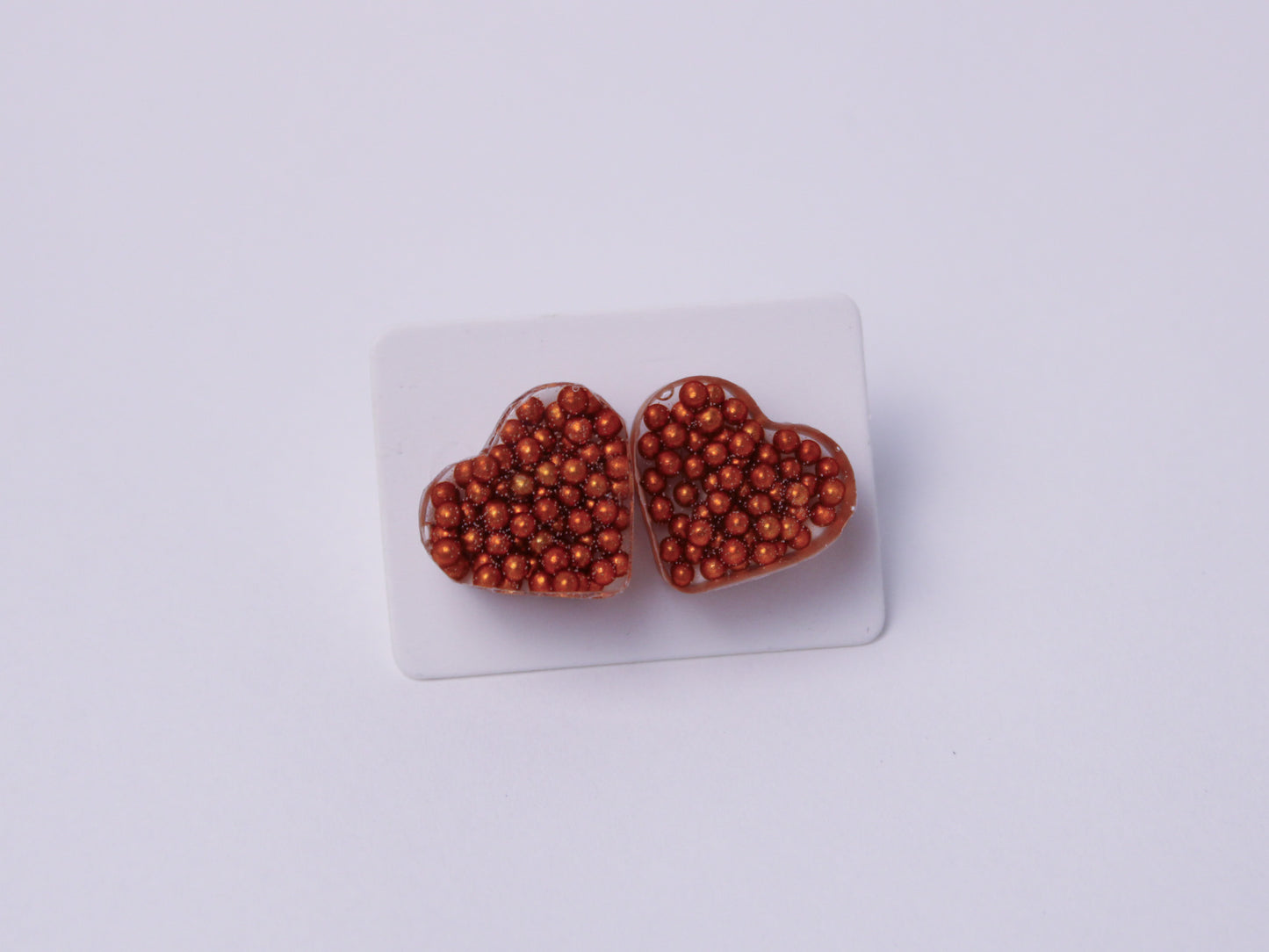 Sparkle Heart Earrings