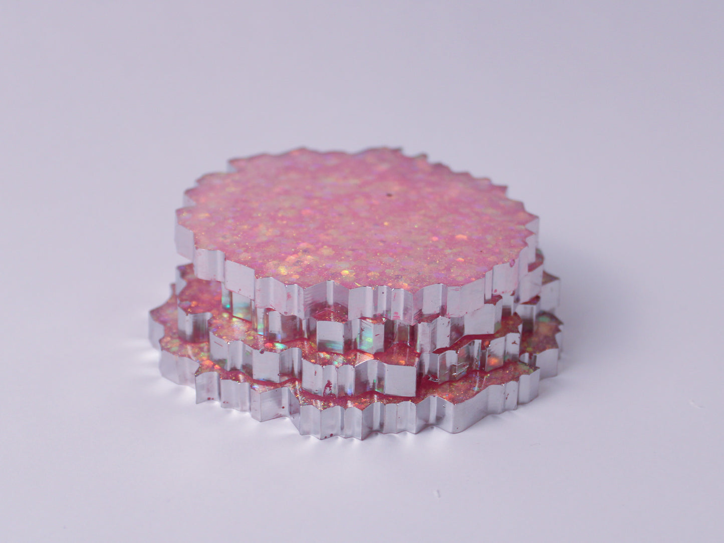 Glittery Coasters