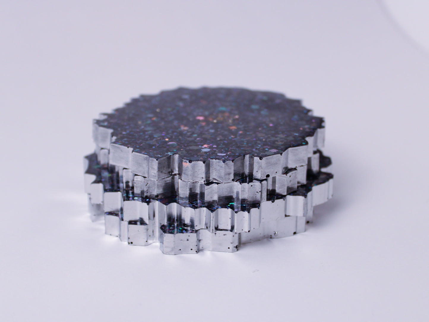 Glittery Coasters