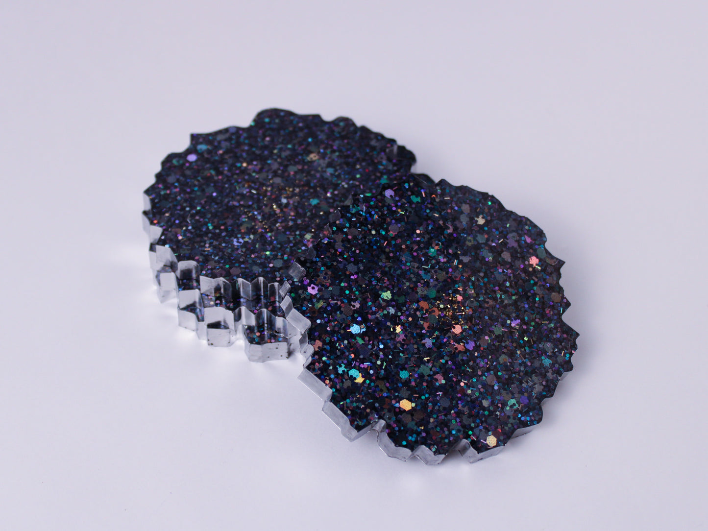 Glittery Coasters