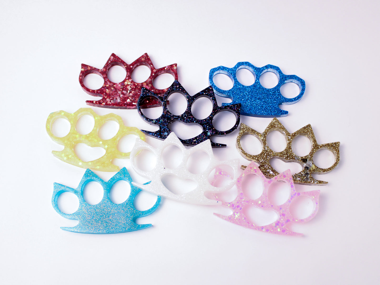 Glittery Knuckles