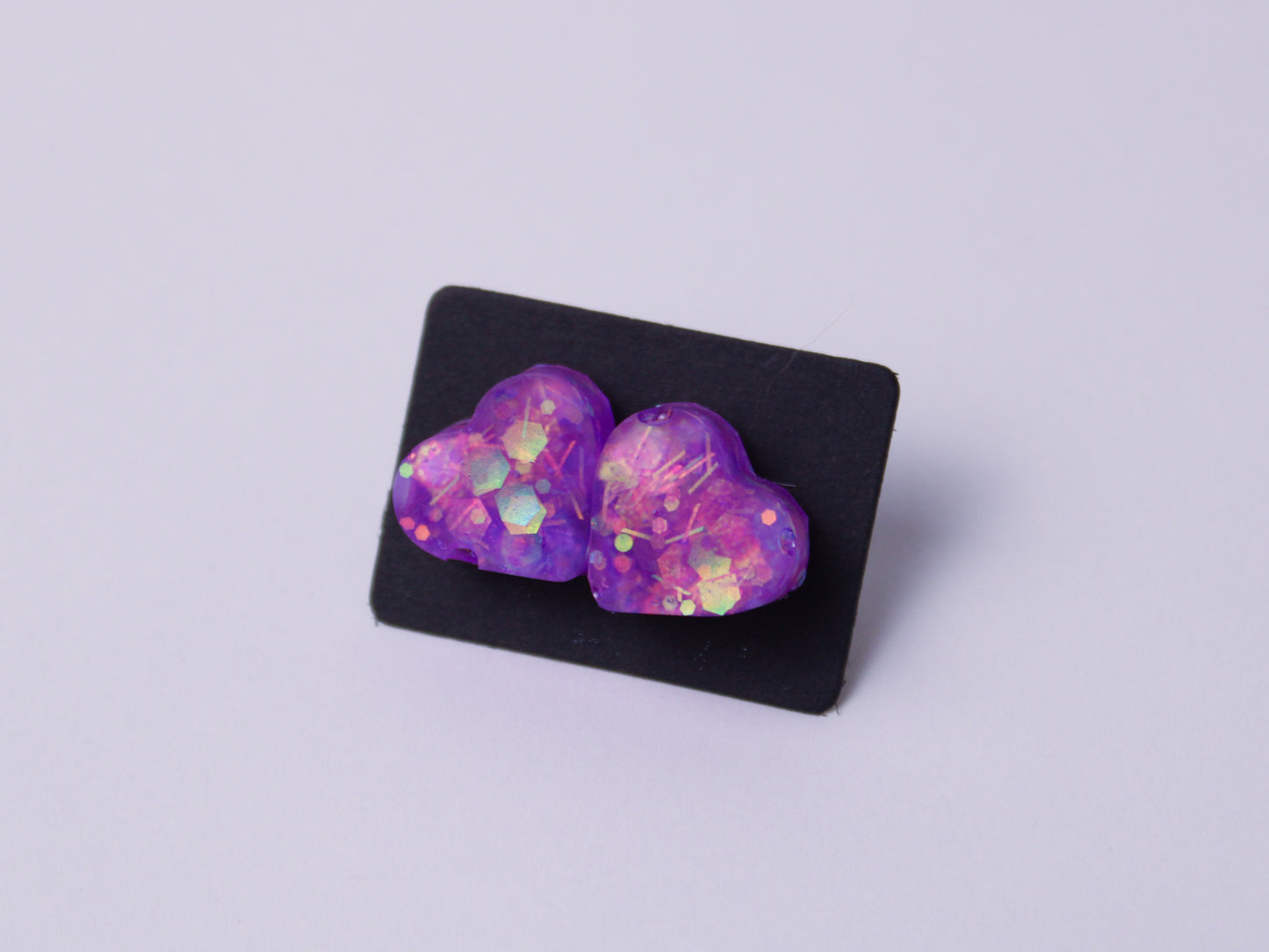 Sparkle Heart Earrings